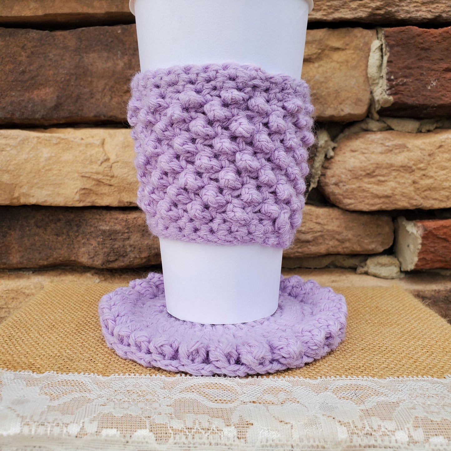 Crochet Cup Cozies and Coasters