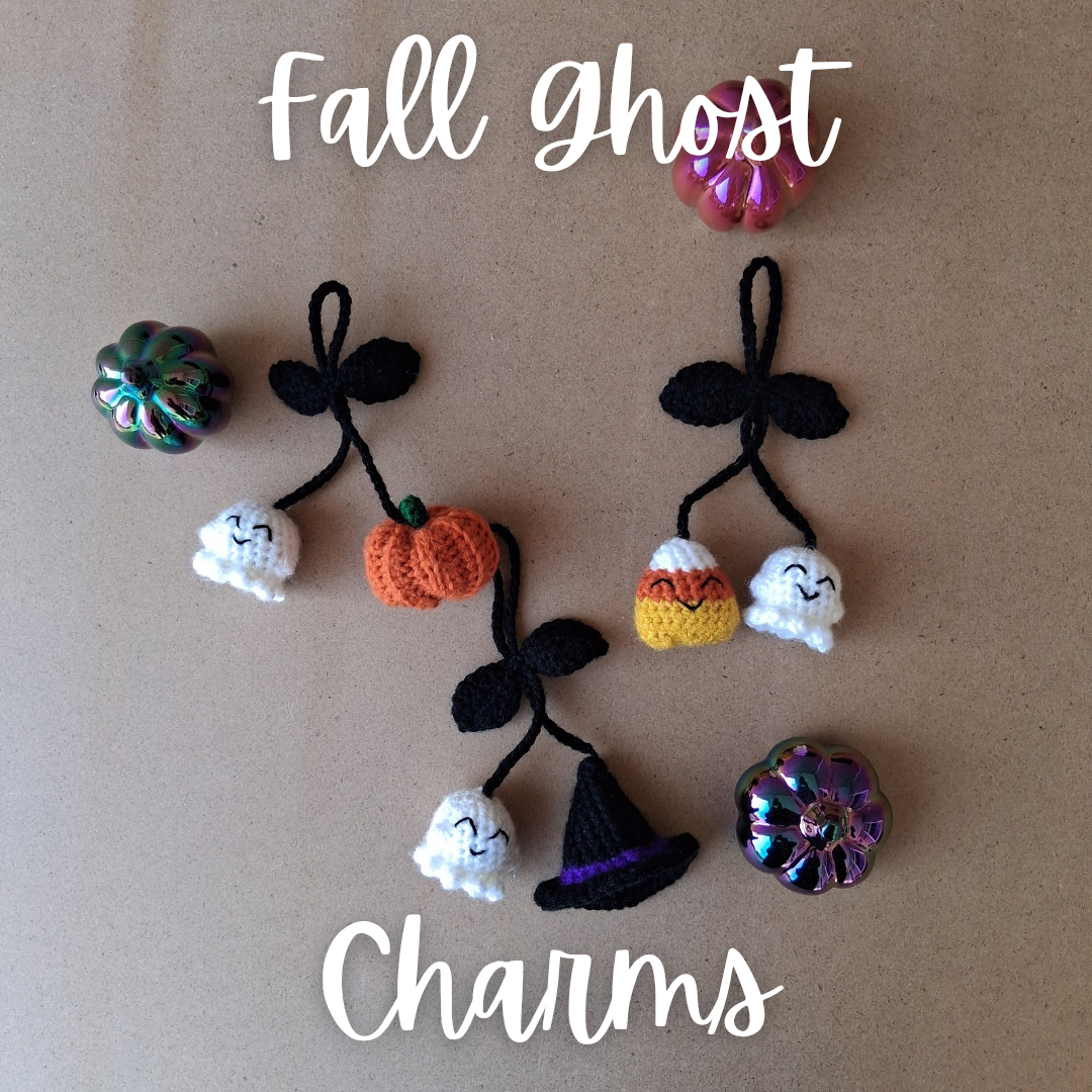 Fall Ghost Charms