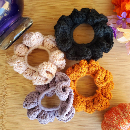 Fall Collection | Crochet Scrunchies