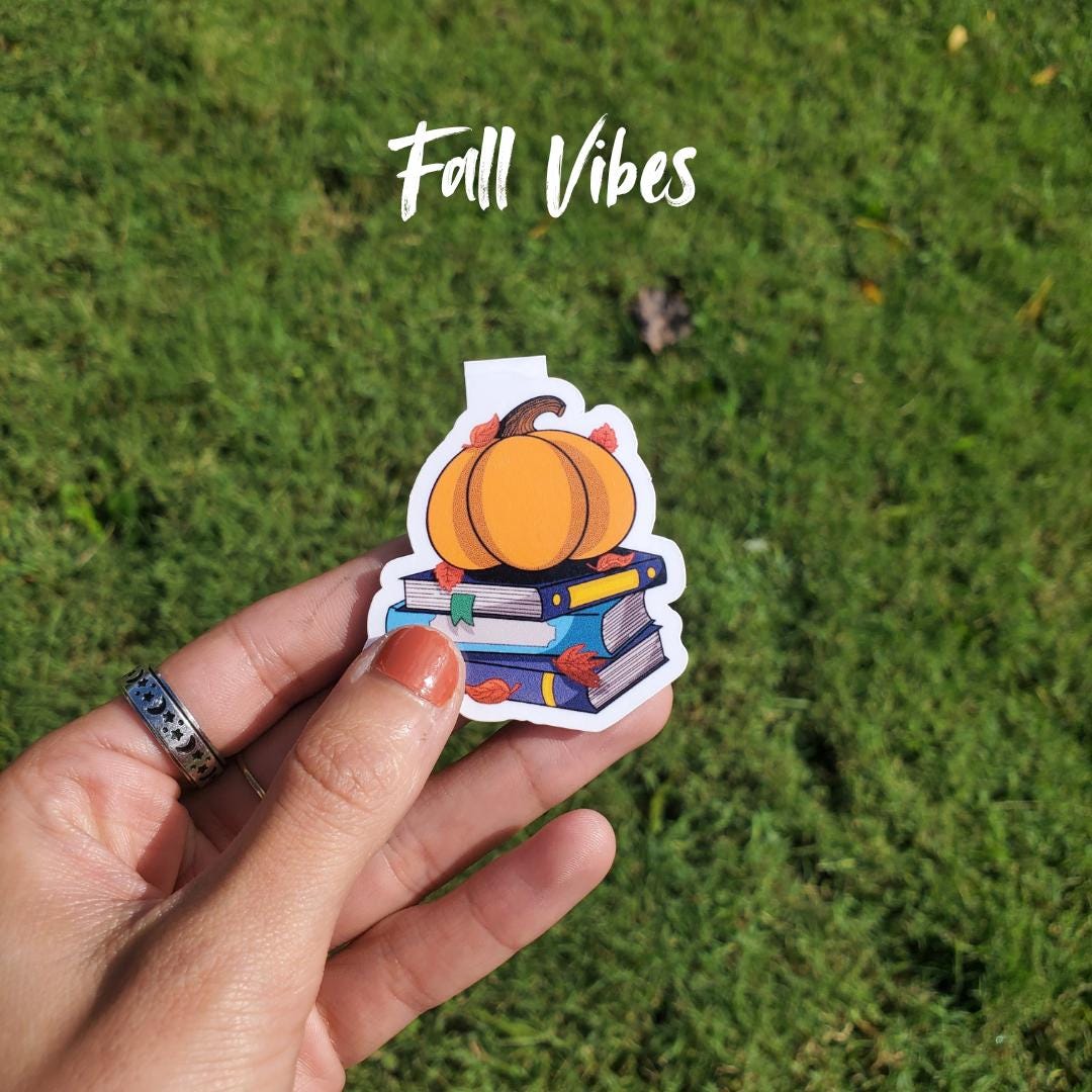 Halloween Magnetic Bookmarks