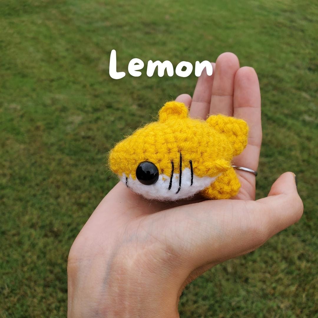 Cute Crochet Sharks