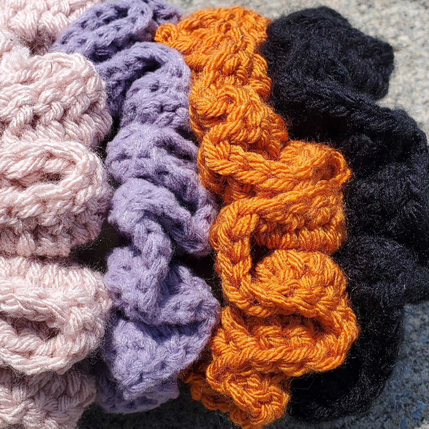 Fall Collection | Crochet Scrunchies