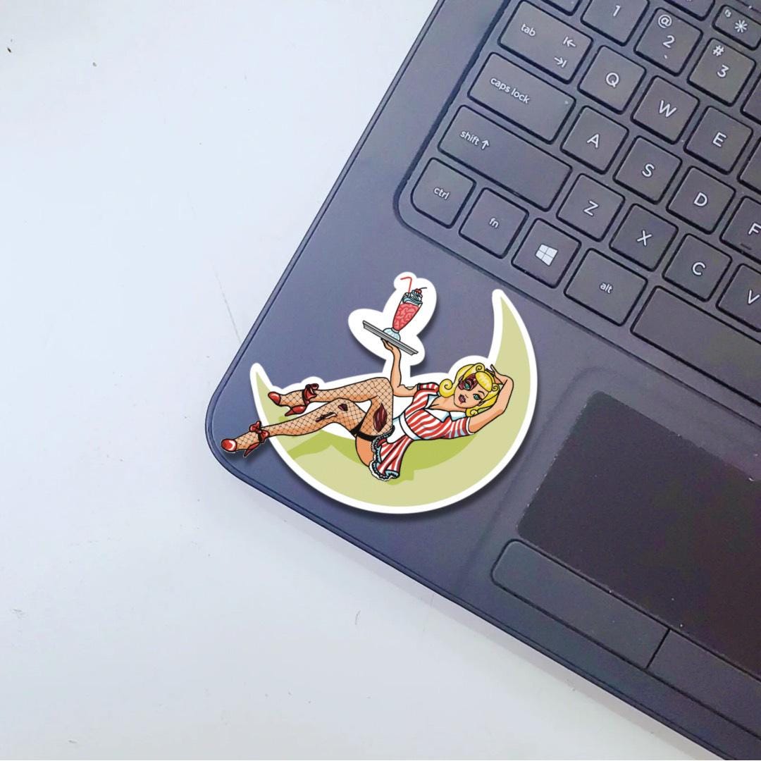 Scary Delights Collection | Spooky Halloween Pinup Stickers