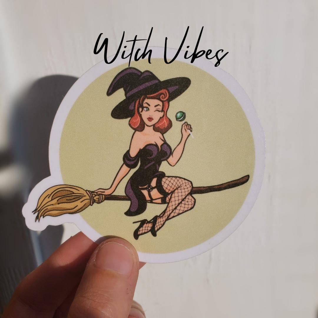 Scary Delights Collection | Spooky Halloween Pinup Stickers