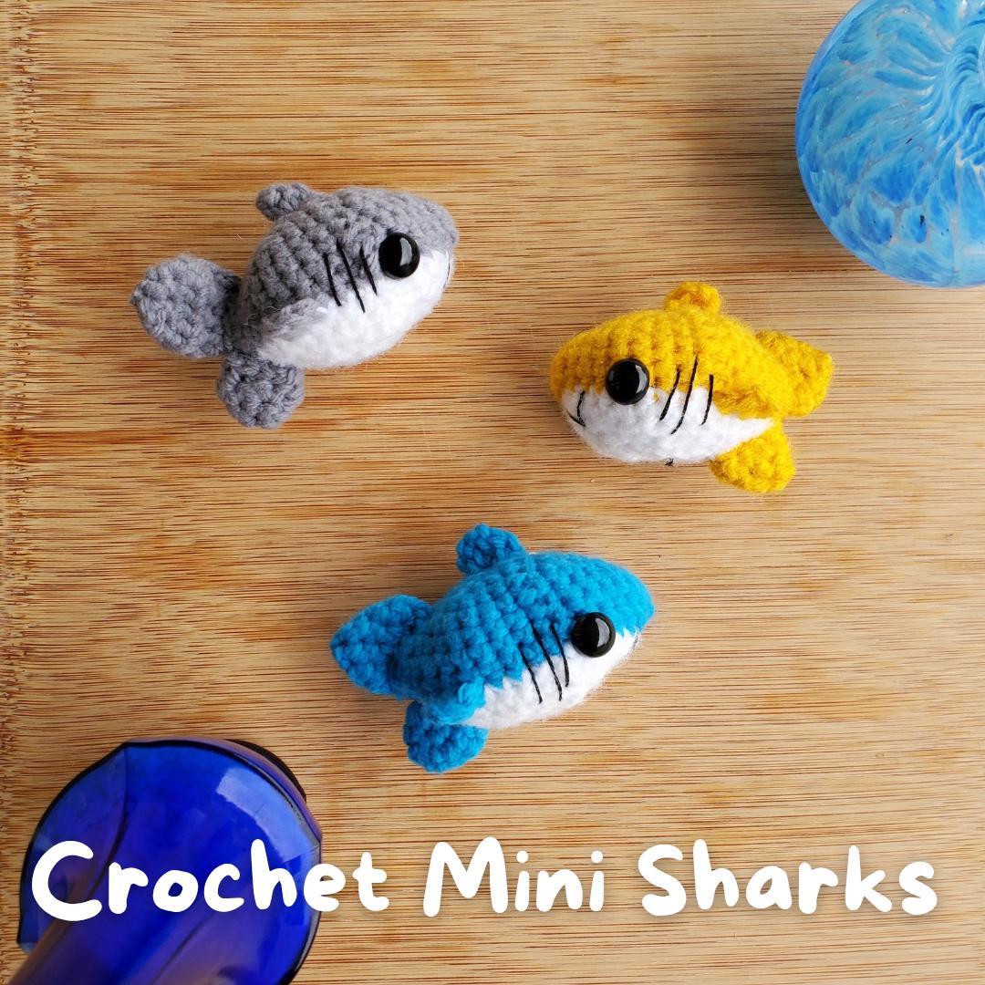 Cute Crochet Sharks