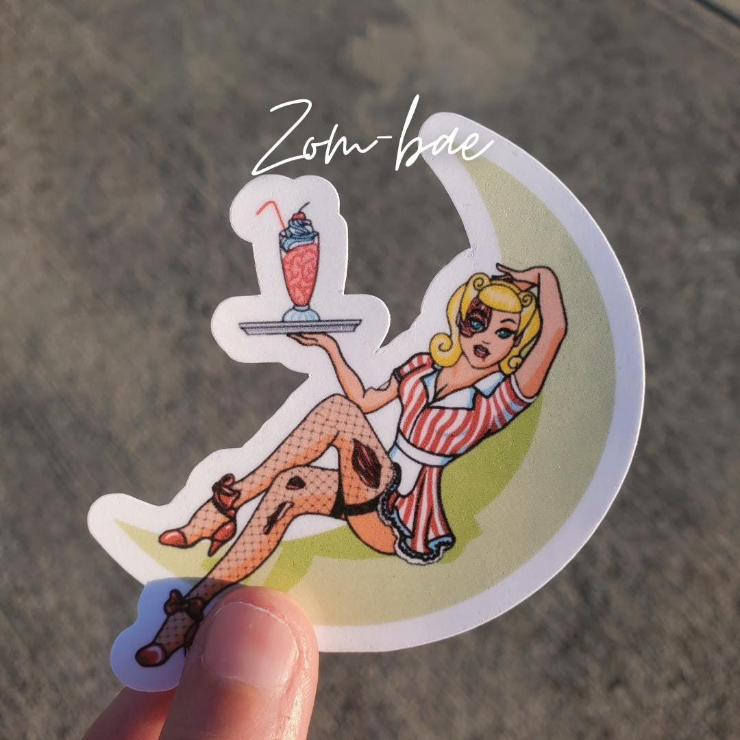 Scary Delights Collection | Spooky Halloween Pinup Stickers