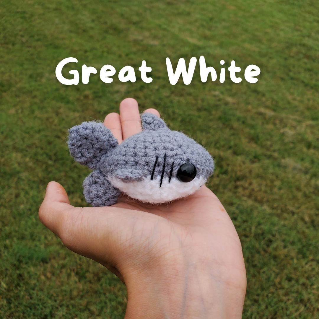 Cute Crochet Sharks