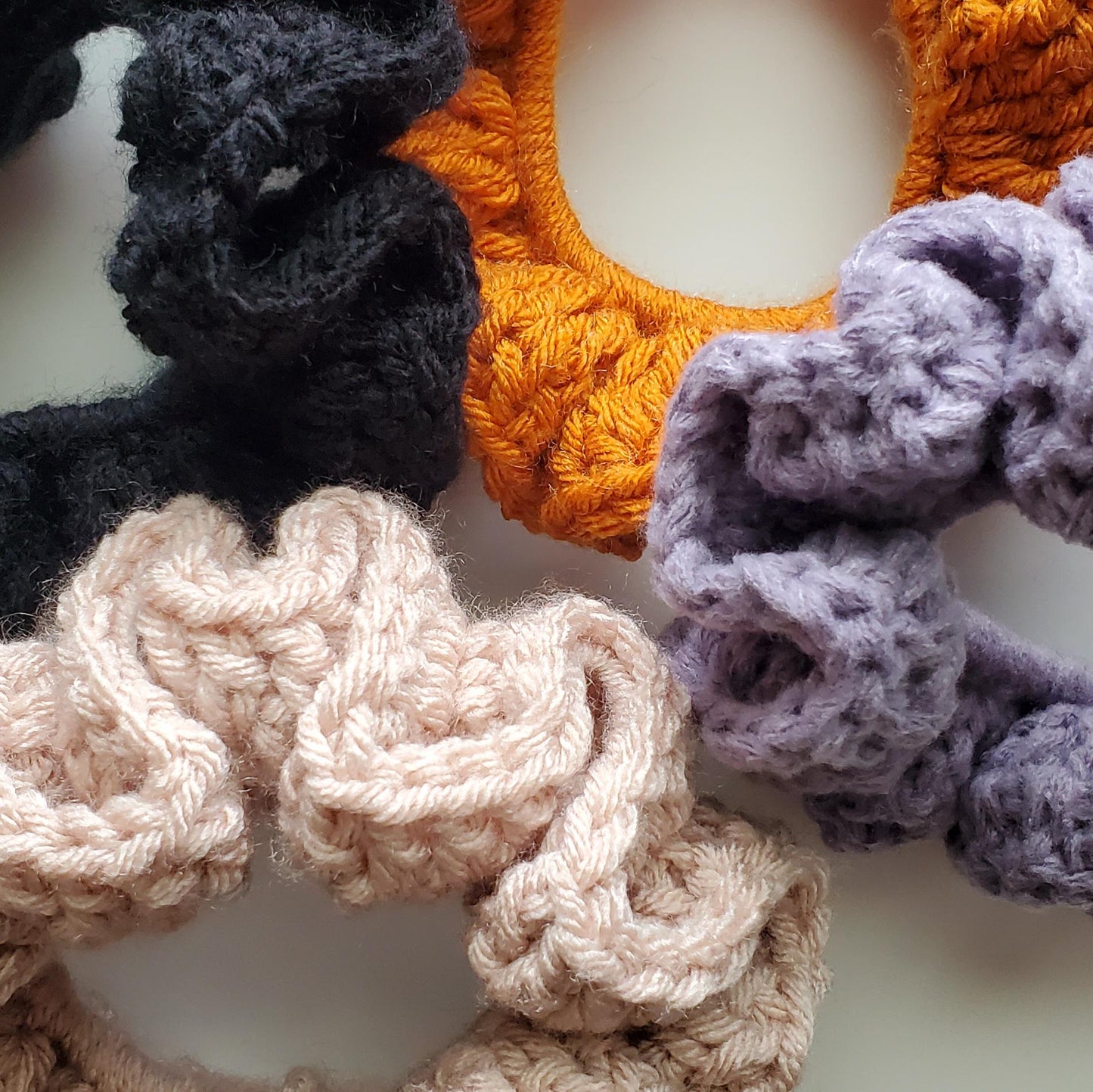 Fall Collection | Crochet Scrunchies
