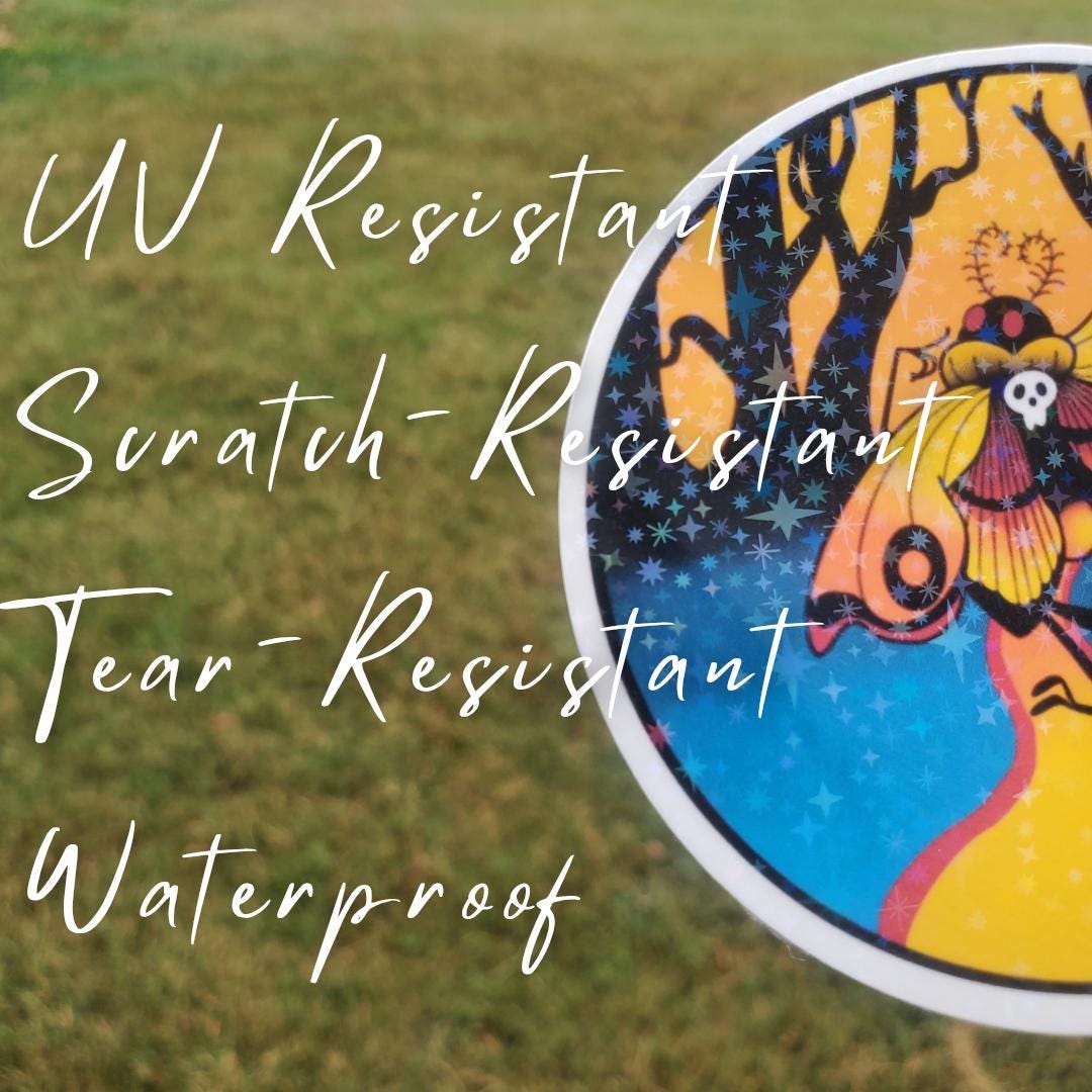 Mothman Vinyl Sticker