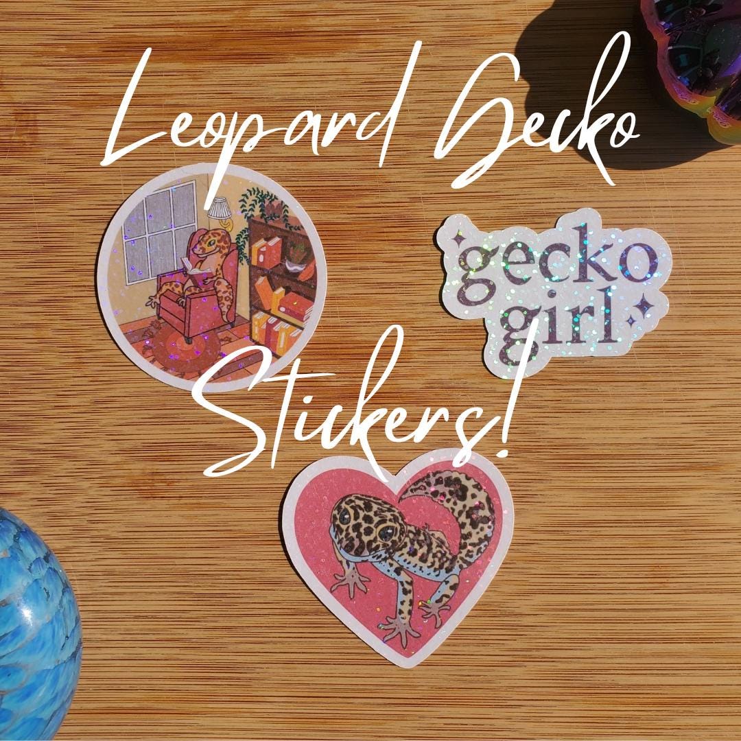 Leopard Gecko Stickers