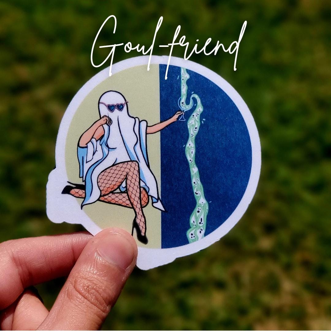 Scary Delights Collection | Spooky Halloween Pinup Stickers