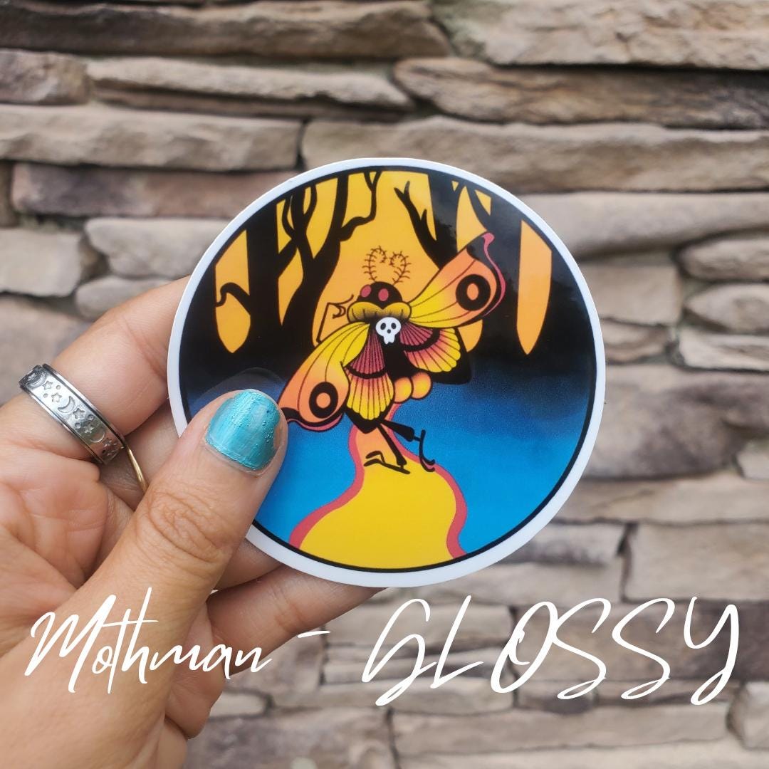 Mothman Vinyl Sticker