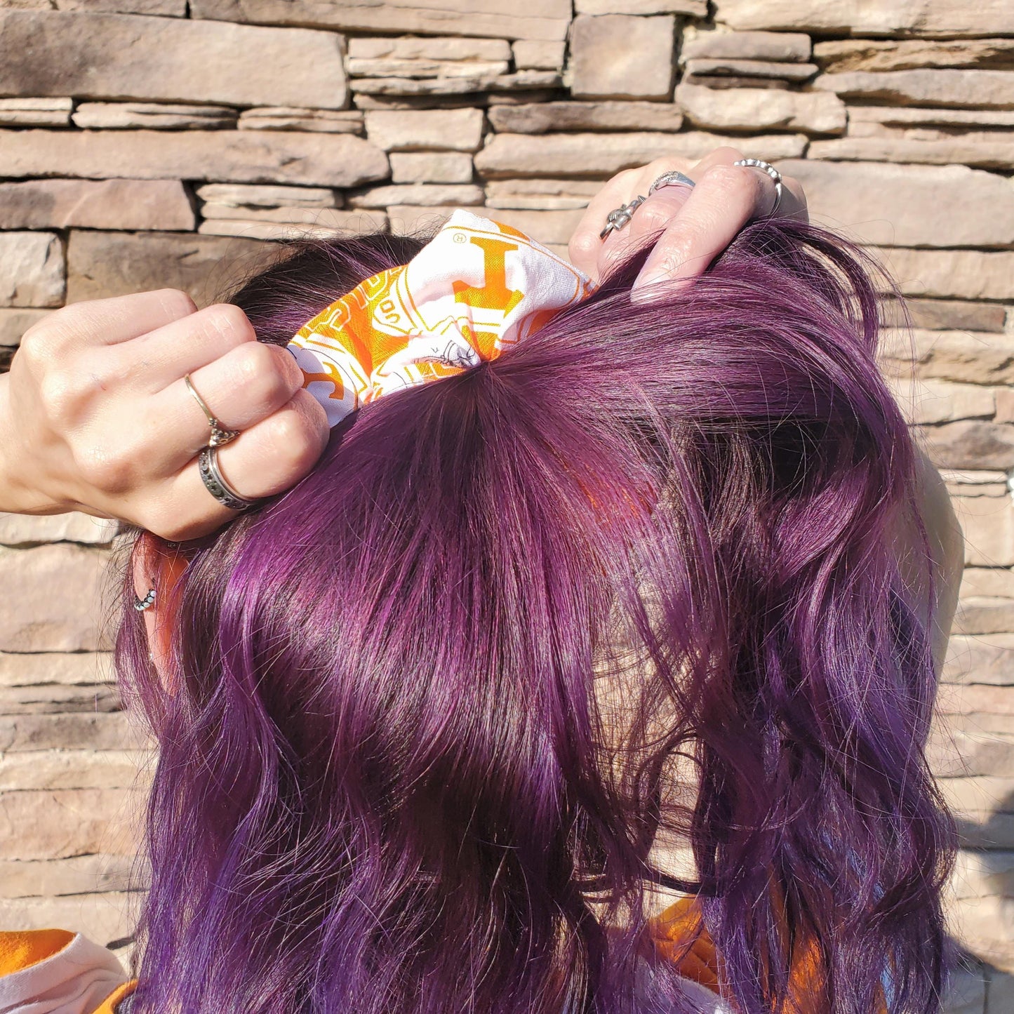 UT Football Scrunchie