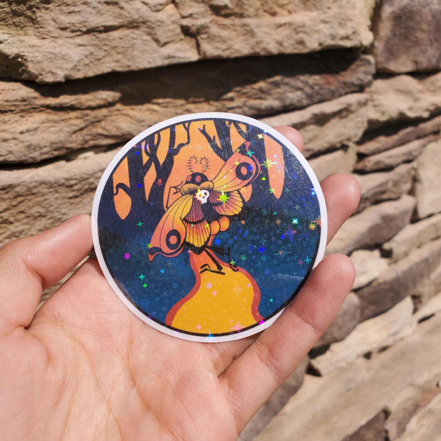 Mothman Vinyl Sticker