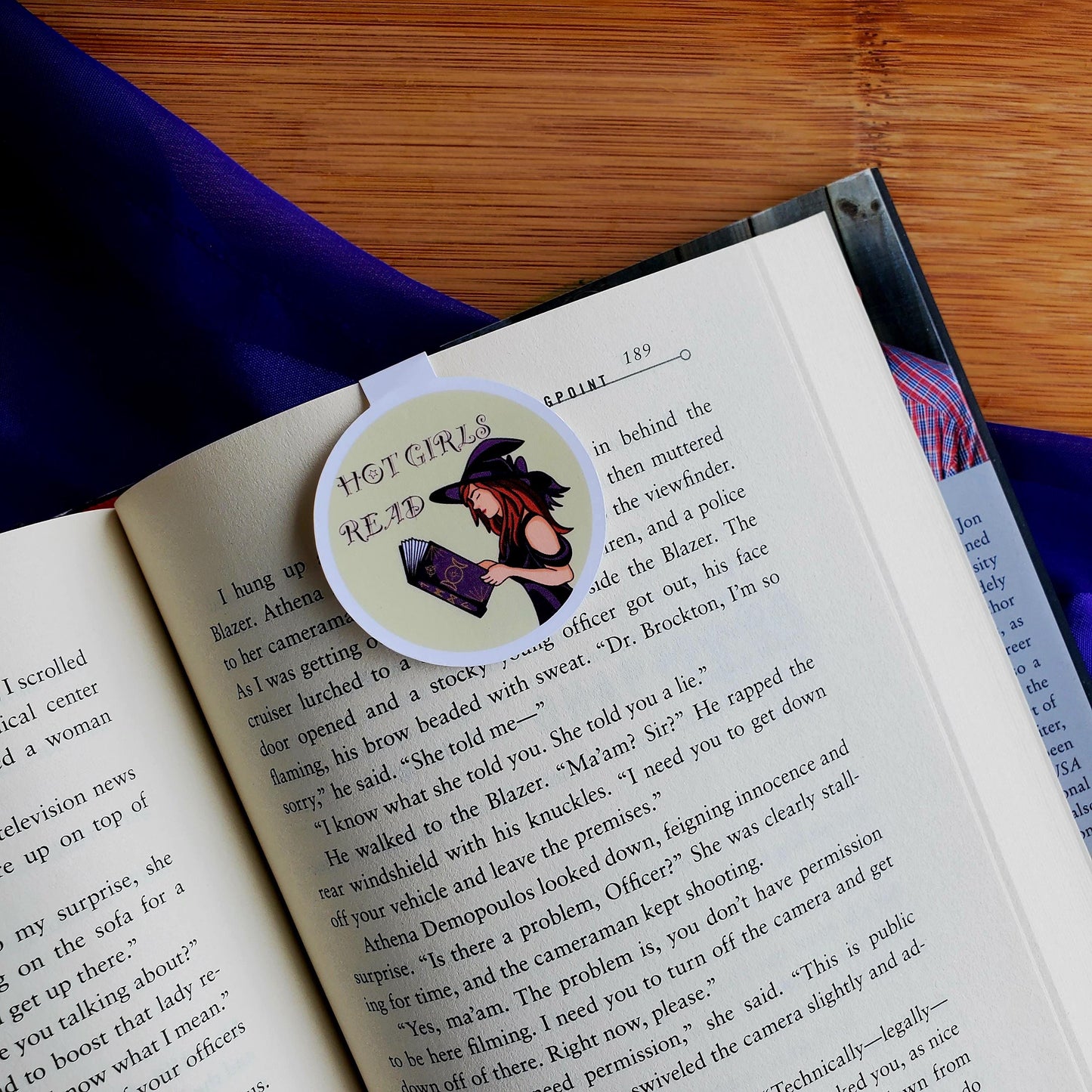 Halloween Magnetic Bookmarks