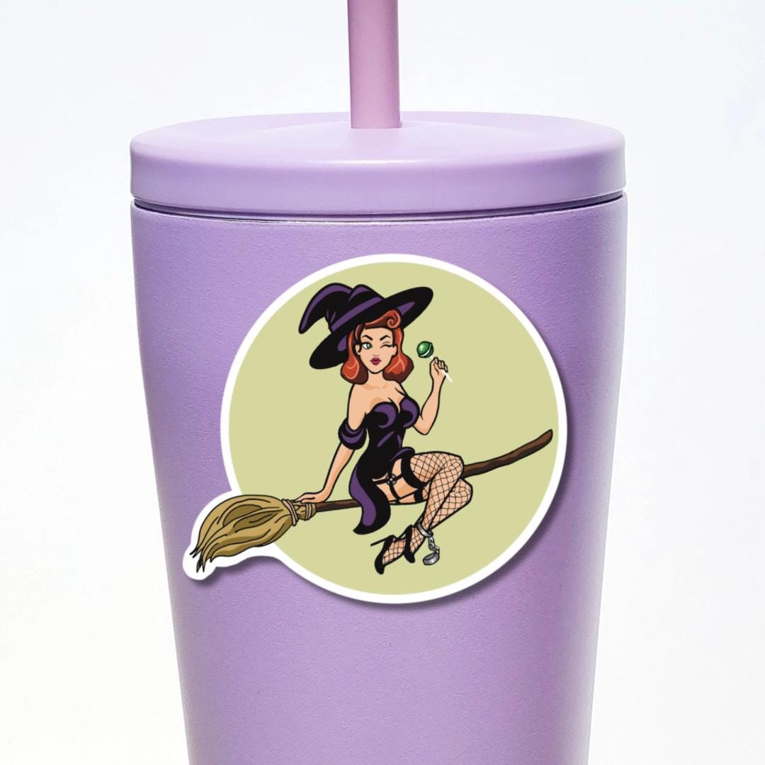 Scary Delights Collection | Spooky Halloween Pinup Stickers